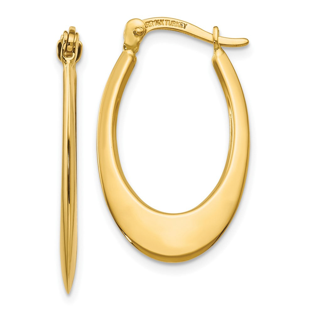 Oval Hoops