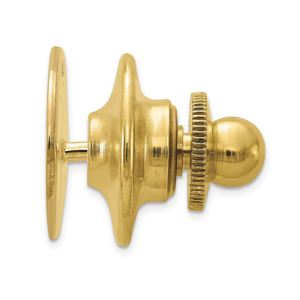 Gold Oval Tie Tac