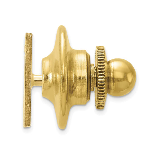 Gold Square with Line Design Tie Tac