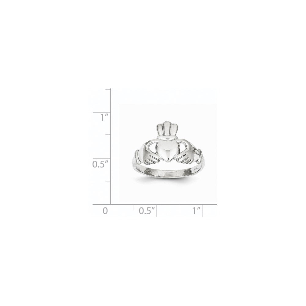 Gold Polished Claddagh Rings