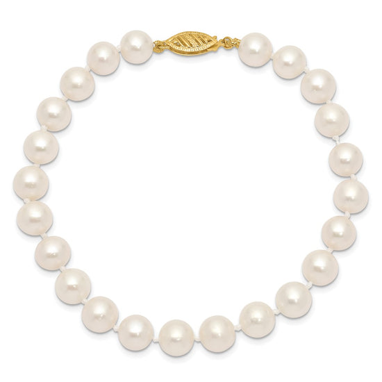 Gold Pearl Bracelet