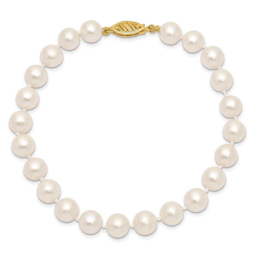 Gold Pearl Bracelet