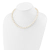 10k 8-9mm White Near Round Freshwater Cultured Pearl 16 inch Necklace