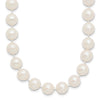 10k 8-9mm White Near Round Freshwater Cultured Pearl 16 inch Necklace