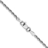 Gold (14K & 10K) Diamond-Cut Quadruple Rope Chain — 1.85 mm