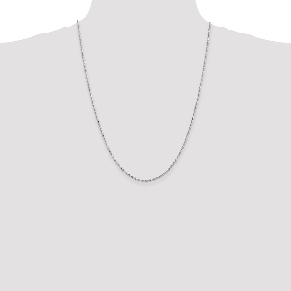 Gold (14K & 10K) Diamond-Cut Quadruple Rope Chain — 1.85 mm