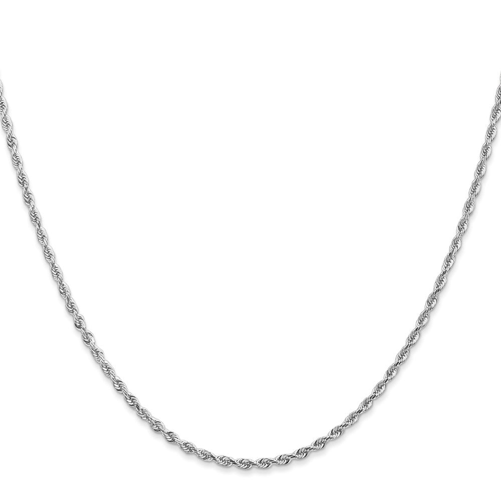Gold (14K & 10K) Diamond-Cut Quadruple Rope Chain — 2 mm