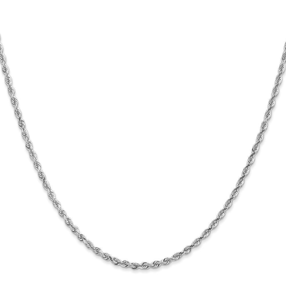 Gold (14K & 10K) Diamond-Cut Quadruple Rope Chain — 2.25 mm