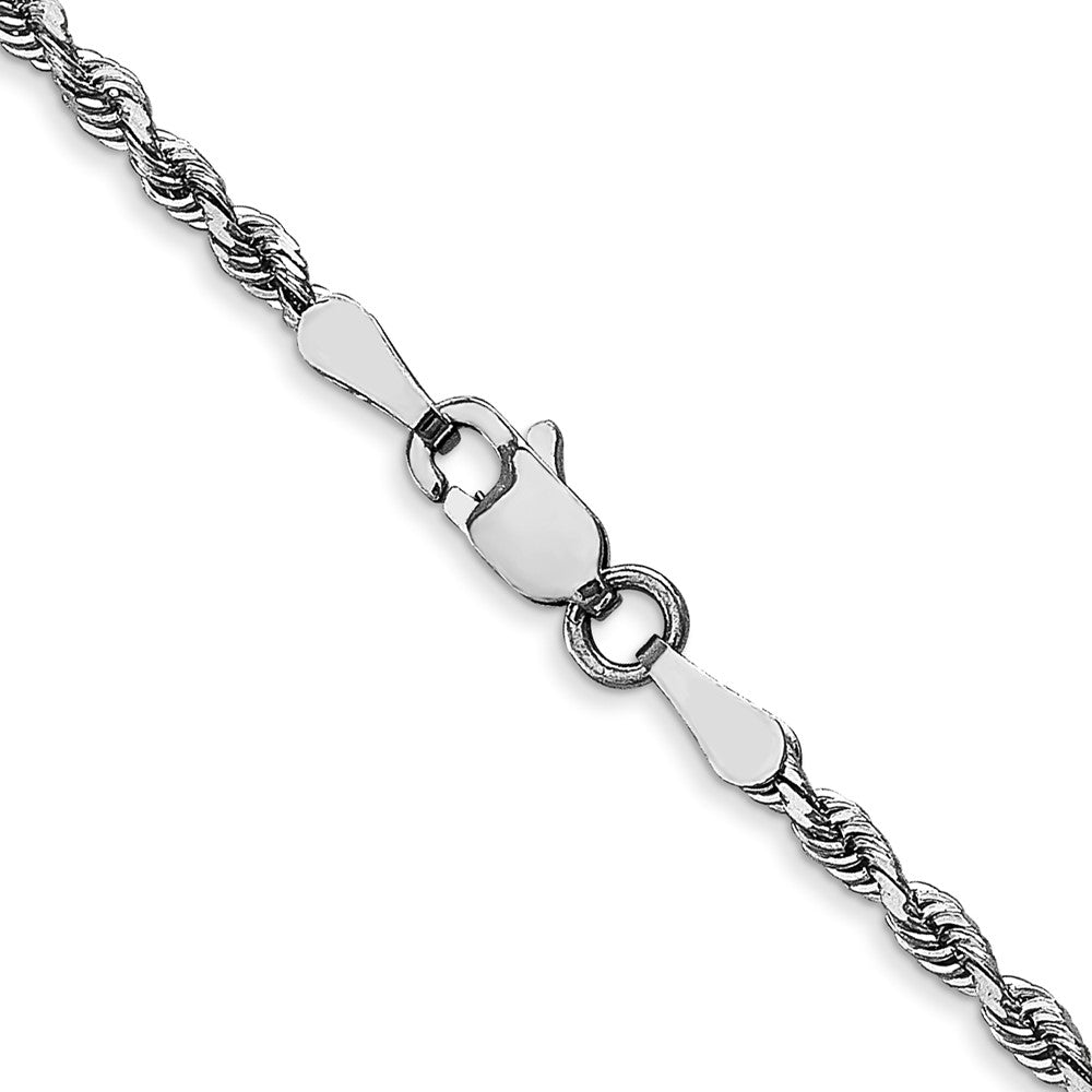 Gold (14K & 10K) Diamond-Cut Quadruple Rope Chain — 2.25 mm