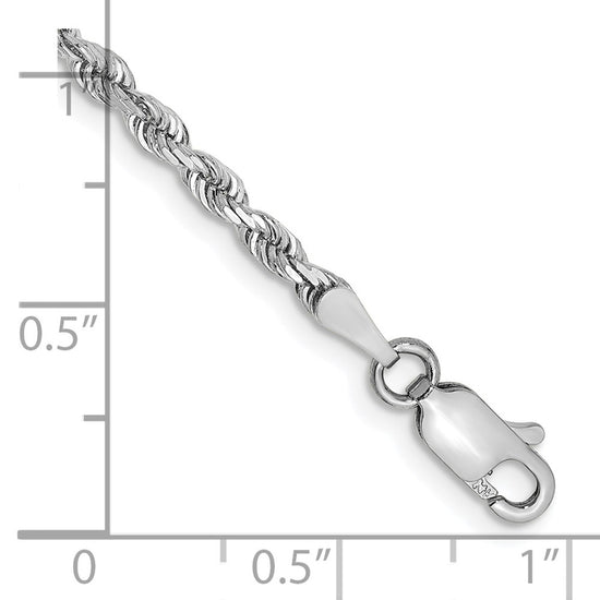 Gold (14K & 10K) Diamond-Cut Quadruple Rope Chain — 2.75 mm