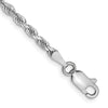 Gold (14K & 10K) Diamond-Cut Quadruple Rope Chain — 2.75 mm