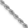 Gold (14K & 10K) Diamond-Cut Quadruple Rope Chain — 2.75 mm