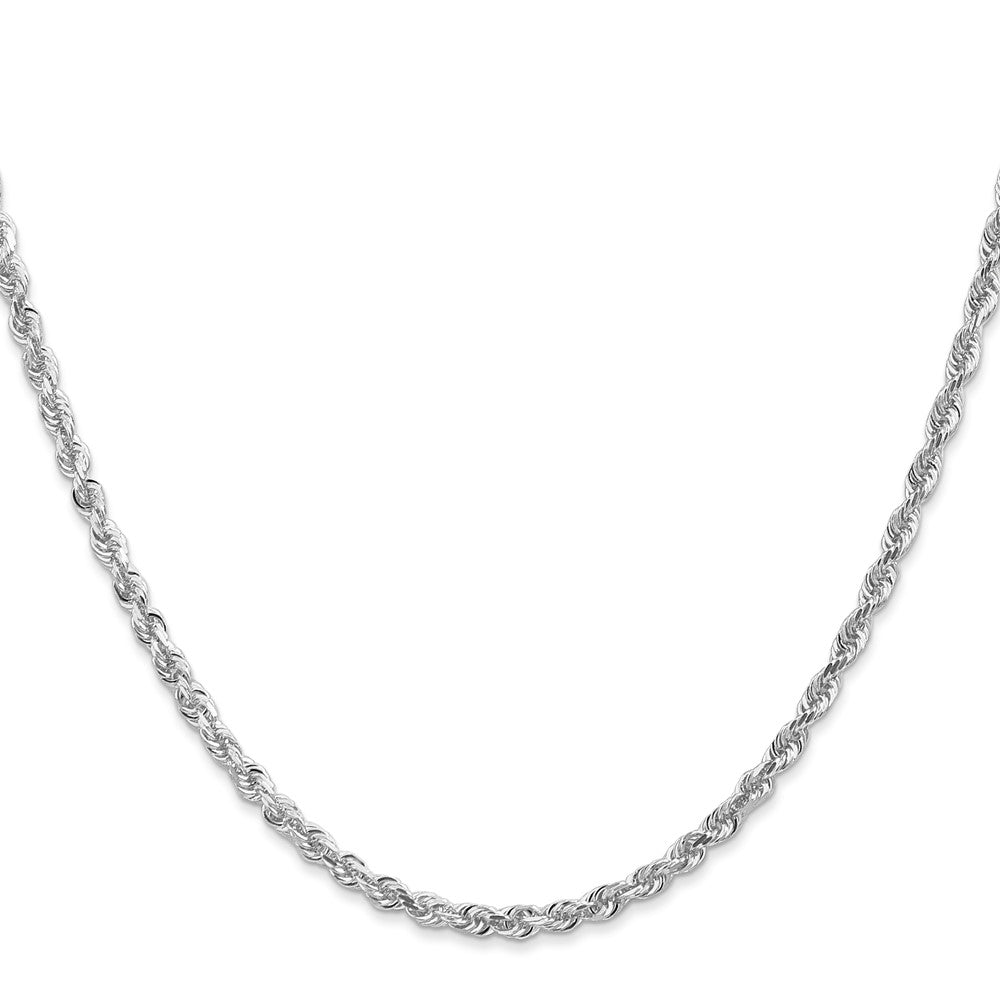 Gold (14K & 10K) Diamond-Cut Quadruple Rope Chain — 3 mm