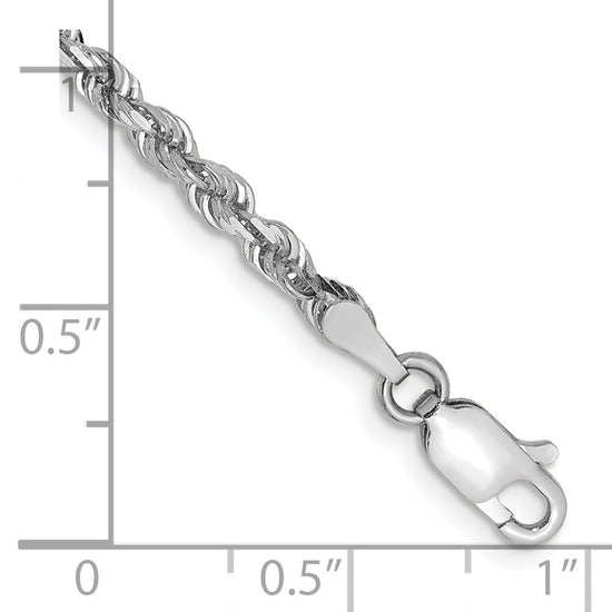 Gold (14K & 10K) Diamond-Cut Quadruple Rope Chain — 3 mm