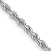 Gold (14K & 10K) Diamond-Cut Quadruple Rope Chain — 3 mm