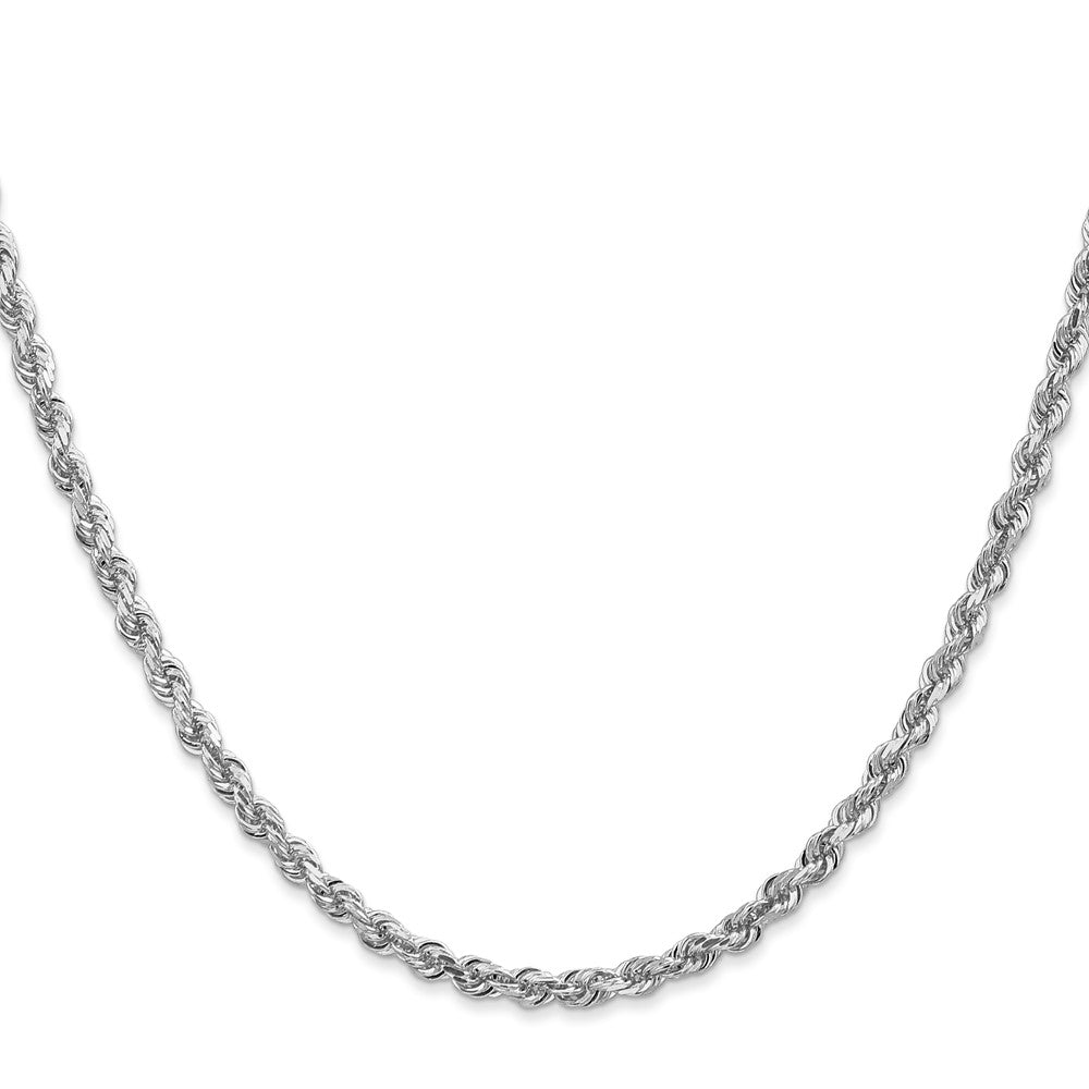 Gold (14K & 10K) Diamond-Cut Quadruple Rope Chain — 3.35 mm