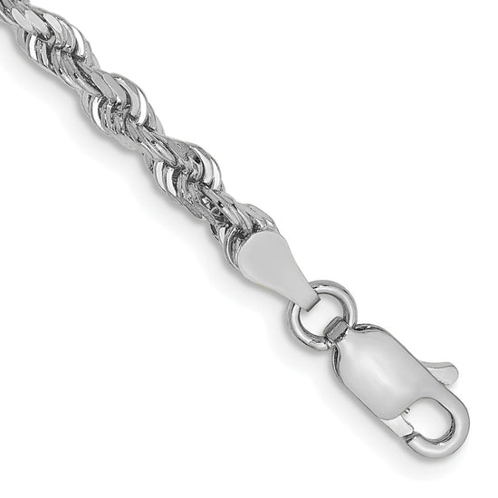 Gold (14K & 10K) Diamond-Cut Quadruple Rope Chain — 3.35 mm