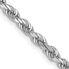 Gold (14K & 10K) Diamond-Cut Quadruple Rope Chain — 3.35 mm