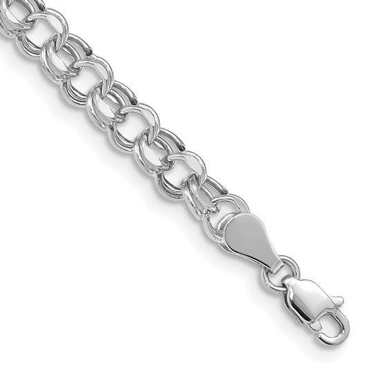 Gold Double Link Charm Bracelets
