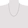 10k WG 1.25mm Spiga Chain