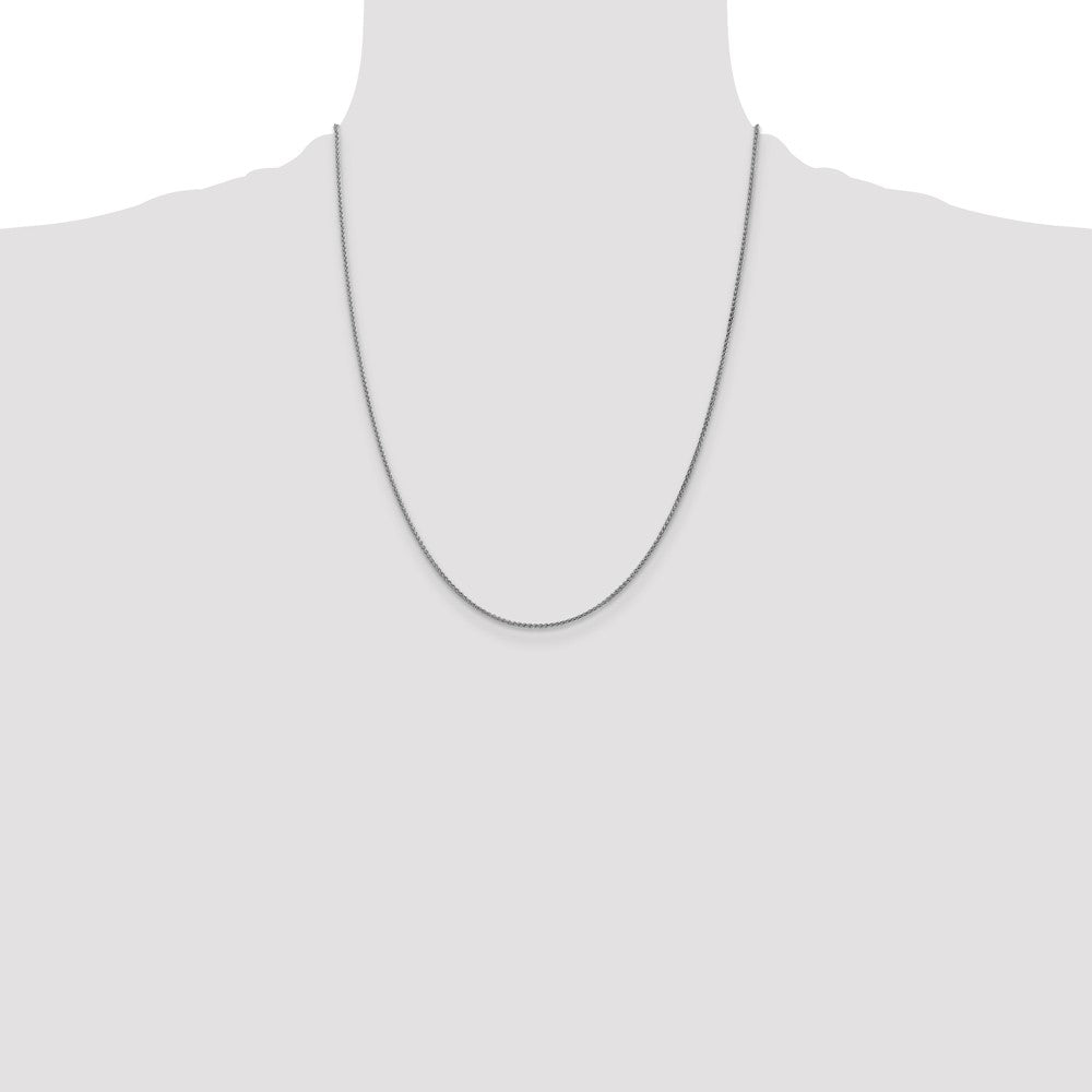 10k WG 1.25mm Spiga Chain