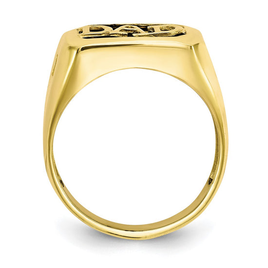 Men's Diamond 'DAD' Rings