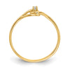 Gold Polished Diamond Ring