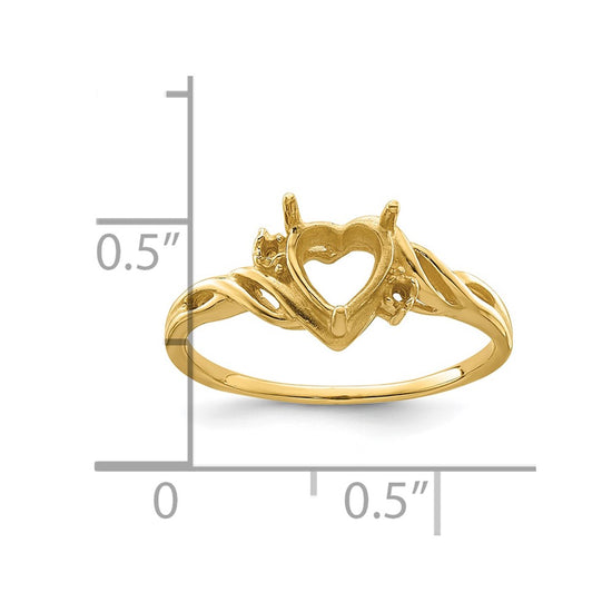 10k Ladies Ring Mounting
