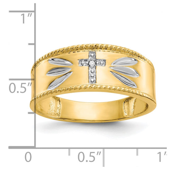 Gold Diamond and Oynx Mens Wedding Band