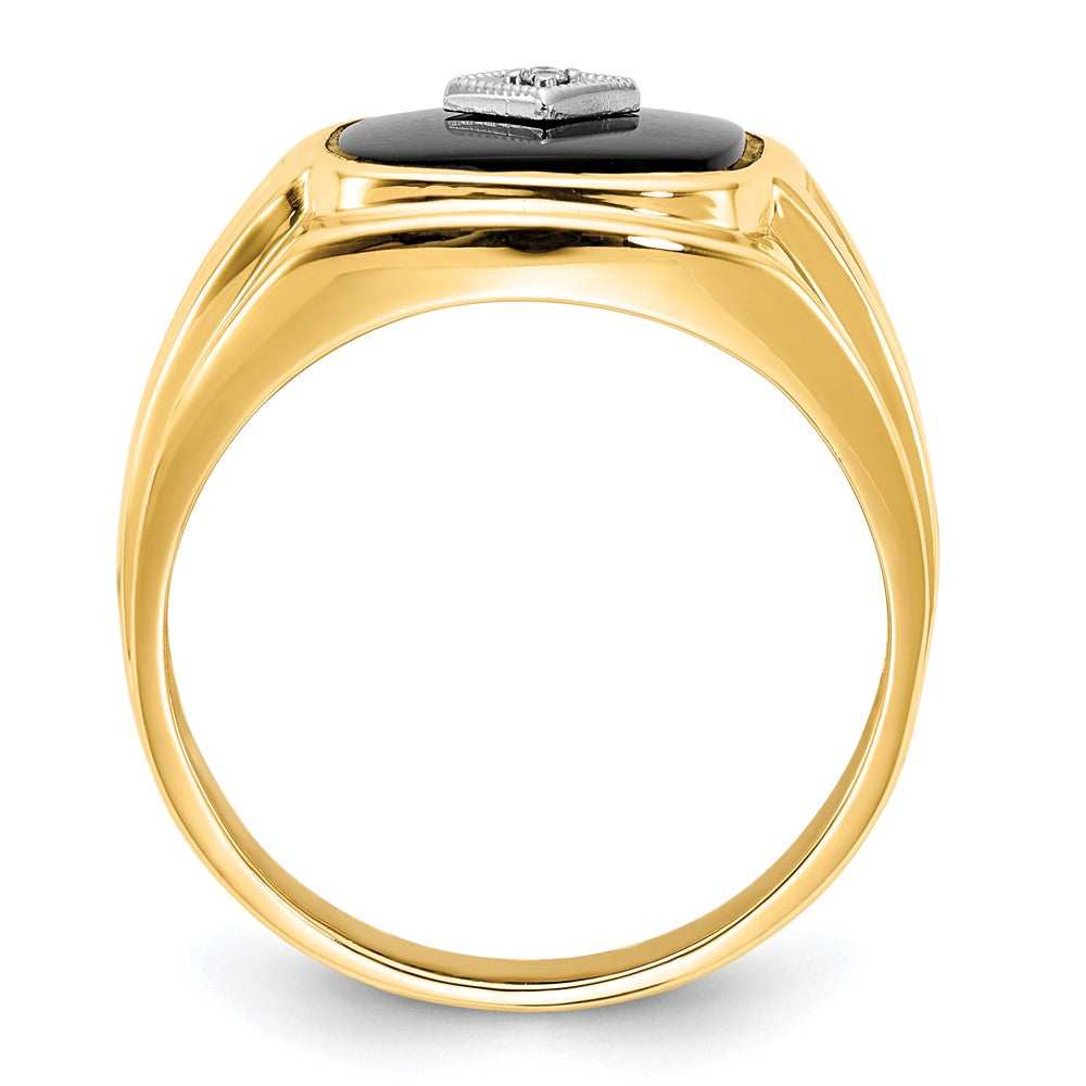 Men's Onyx & Diamond Rings