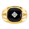 Men's Onyx & Diamond Rings