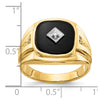 Men's Onyx & Diamond Rings