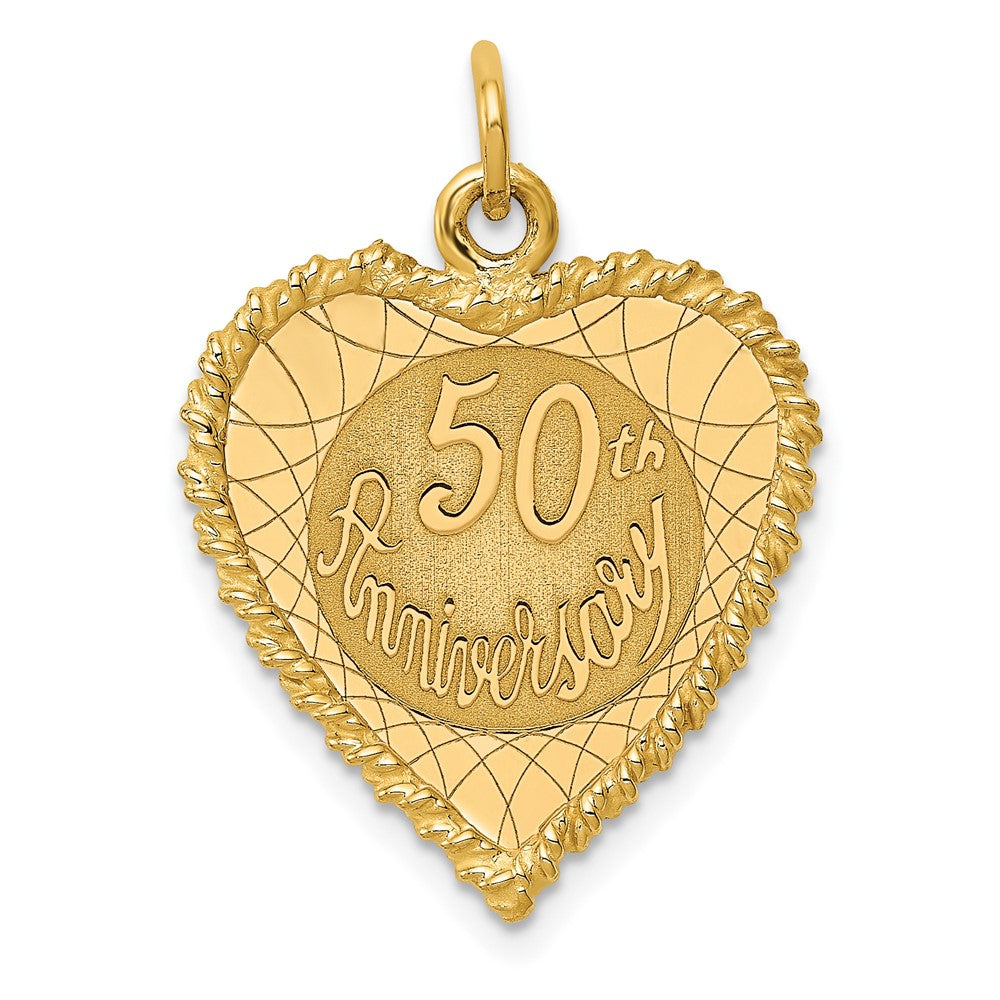 10KY Happy 50th Anniversary Charm