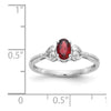 10K Gemstone and Diamond Ring