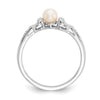 10K Gemstone and Diamond Ring