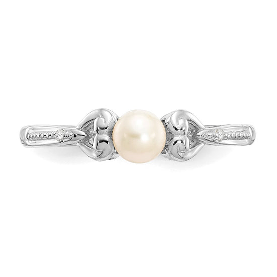 10K Gemstone and Diamond Ring
