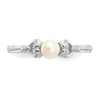 10K Gemstone and Diamond Ring