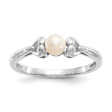 10K Gemstone and Diamond Ring