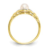 10K Gemstone and Diamond Ring