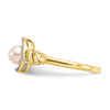 10K Gemstone and Diamond Ring