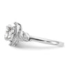 10K Gemstone and Diamond Ring