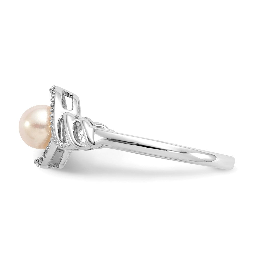 10K Gemstone and Diamond Ring