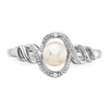 10K Gemstone and Diamond Ring