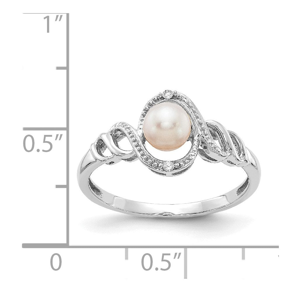 10K Gemstone and Diamond Ring