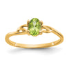 Polished Geniune Gemstone Birthstone Ring