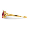 Geniune Marquise Birthstone Ring — (10) October
