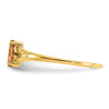 Geniune Marquise Birthstone Ring — (11) November