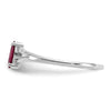 Geniune Marquise Birthstone Ring — (07) July
