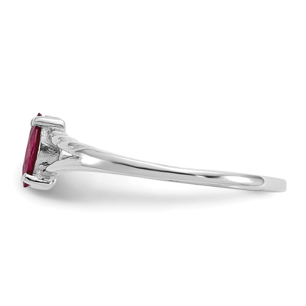 Geniune Marquise Birthstone Ring — (07) July