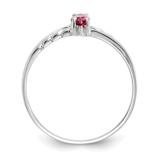Geniune Marquise Birthstone Ring — (10) October
